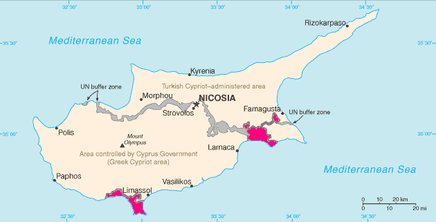 akrotiri cyprus map