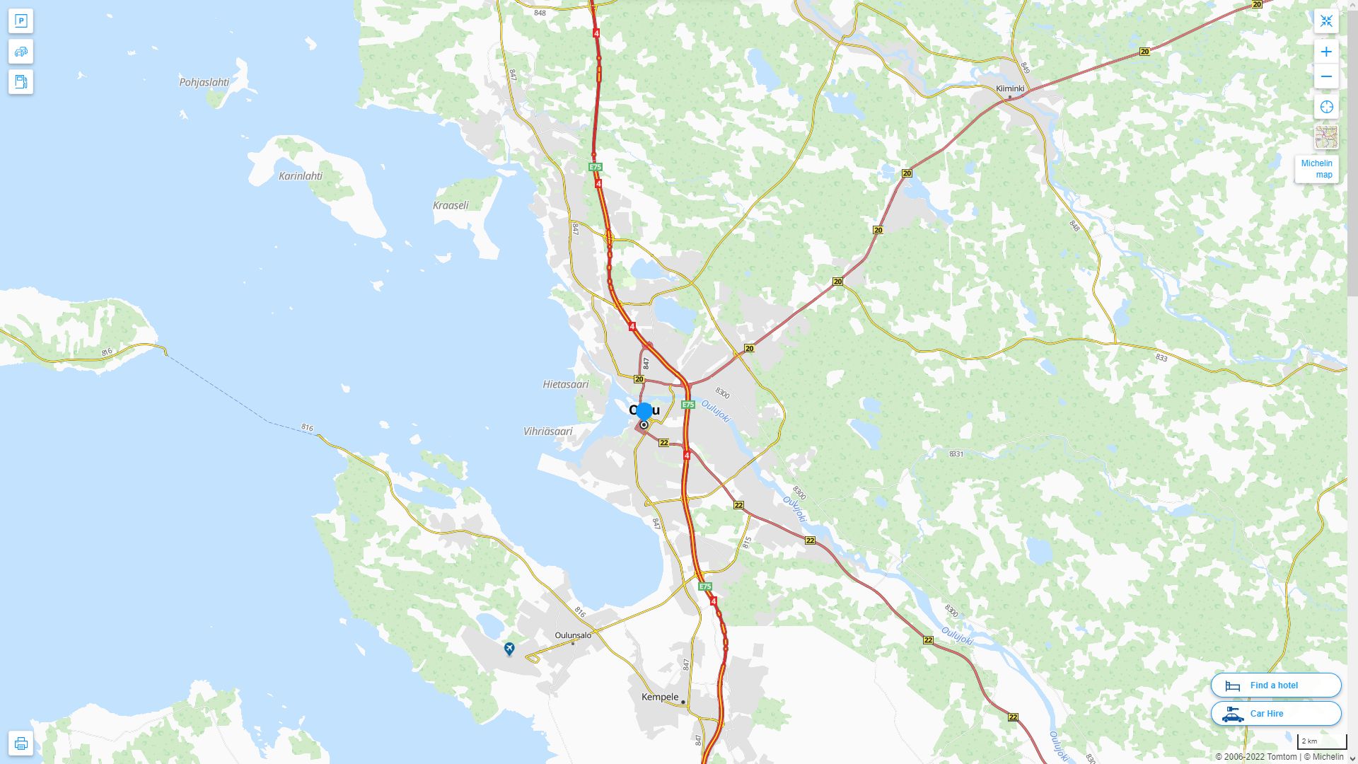 Oulu Map