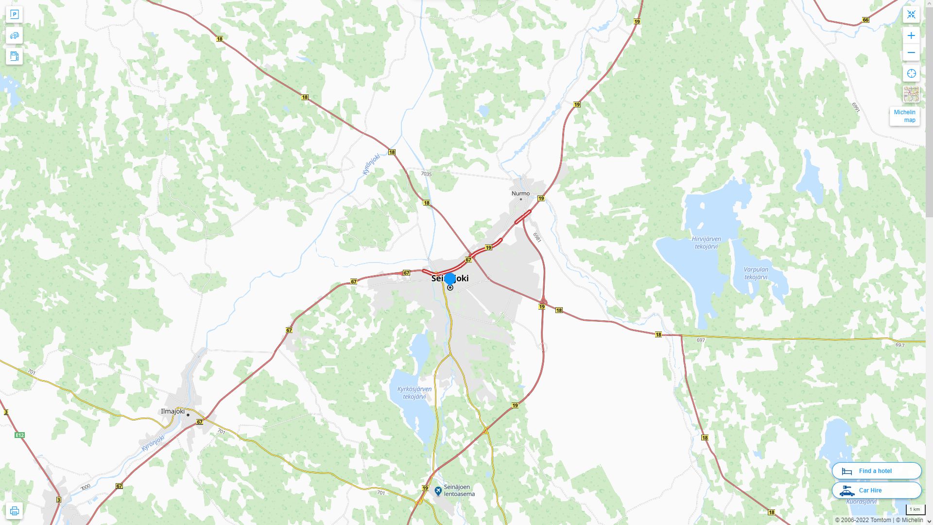 Seinajoki Map