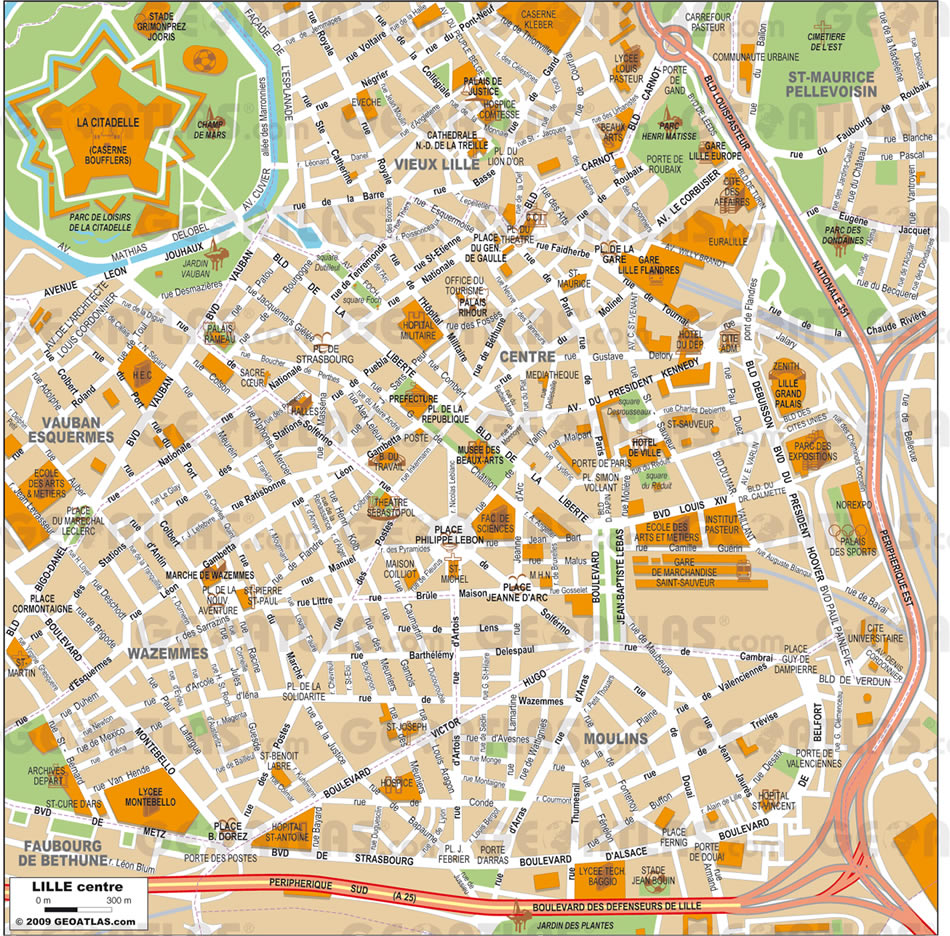 Lille Map