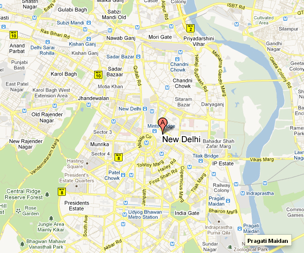 New Delhi Road Map Delhi Map