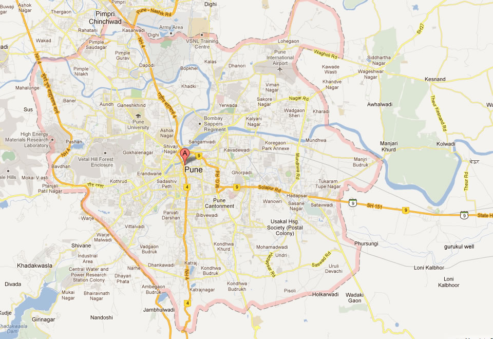 Pune Map