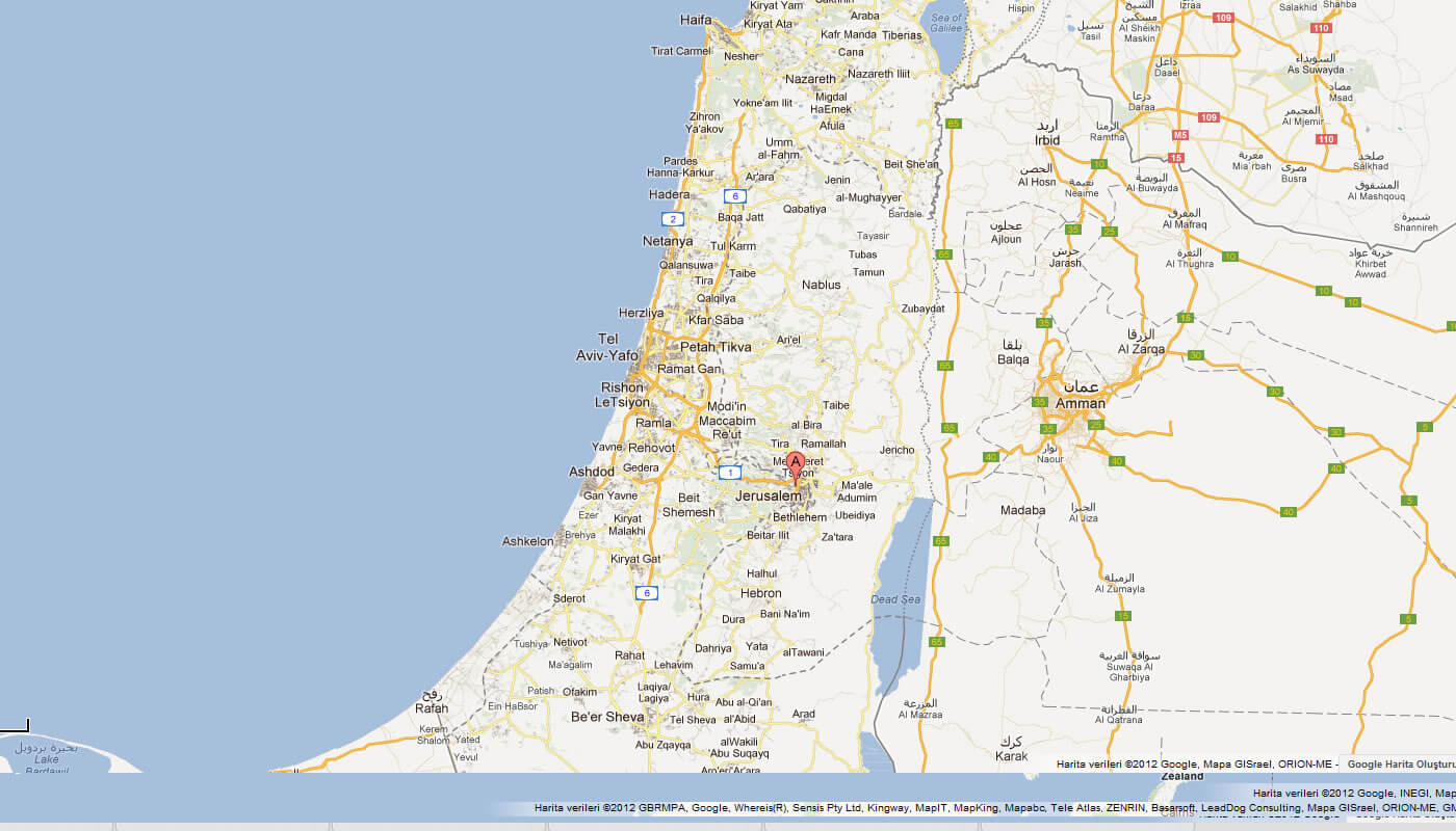 Palestine Map