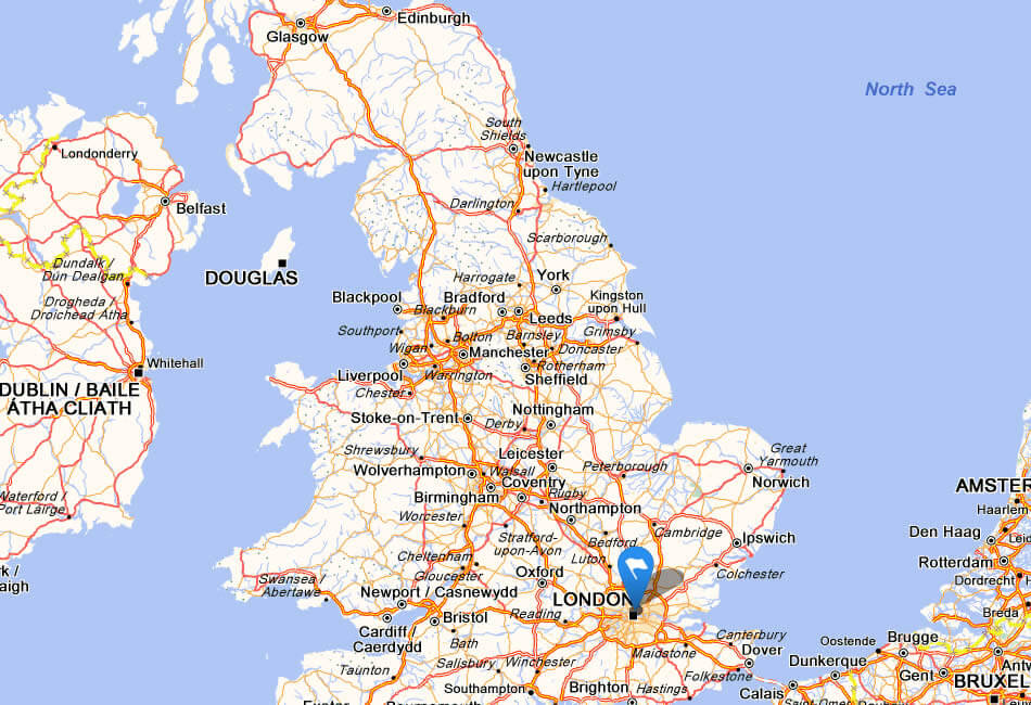 UK Map - United Kingdom Map