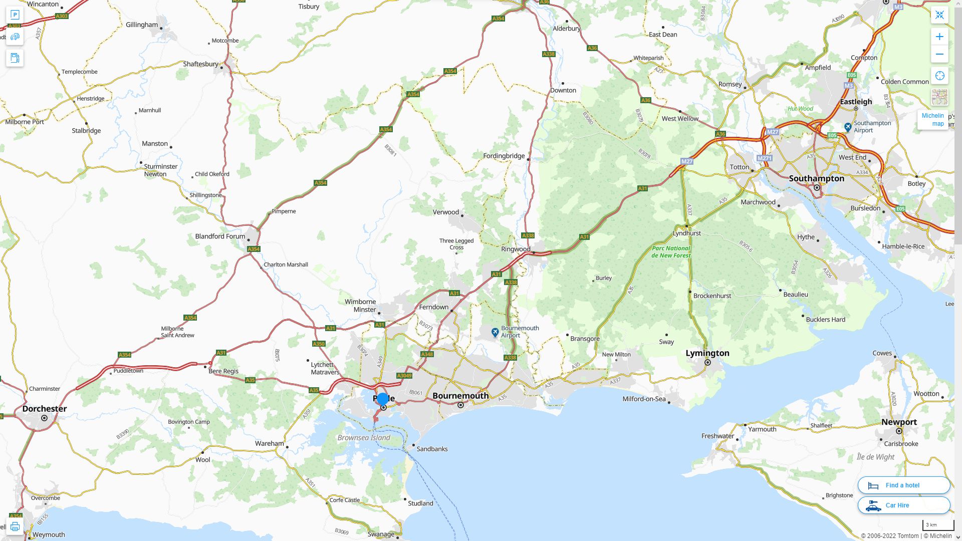 Poole Map