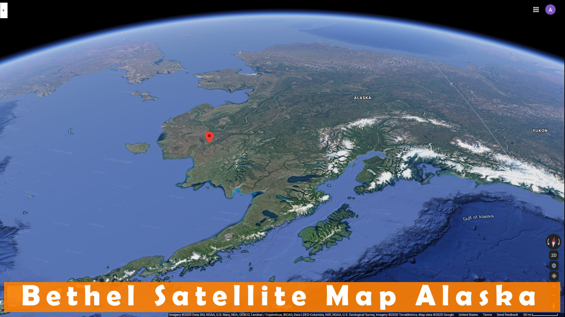 Bethel, Alaska Map