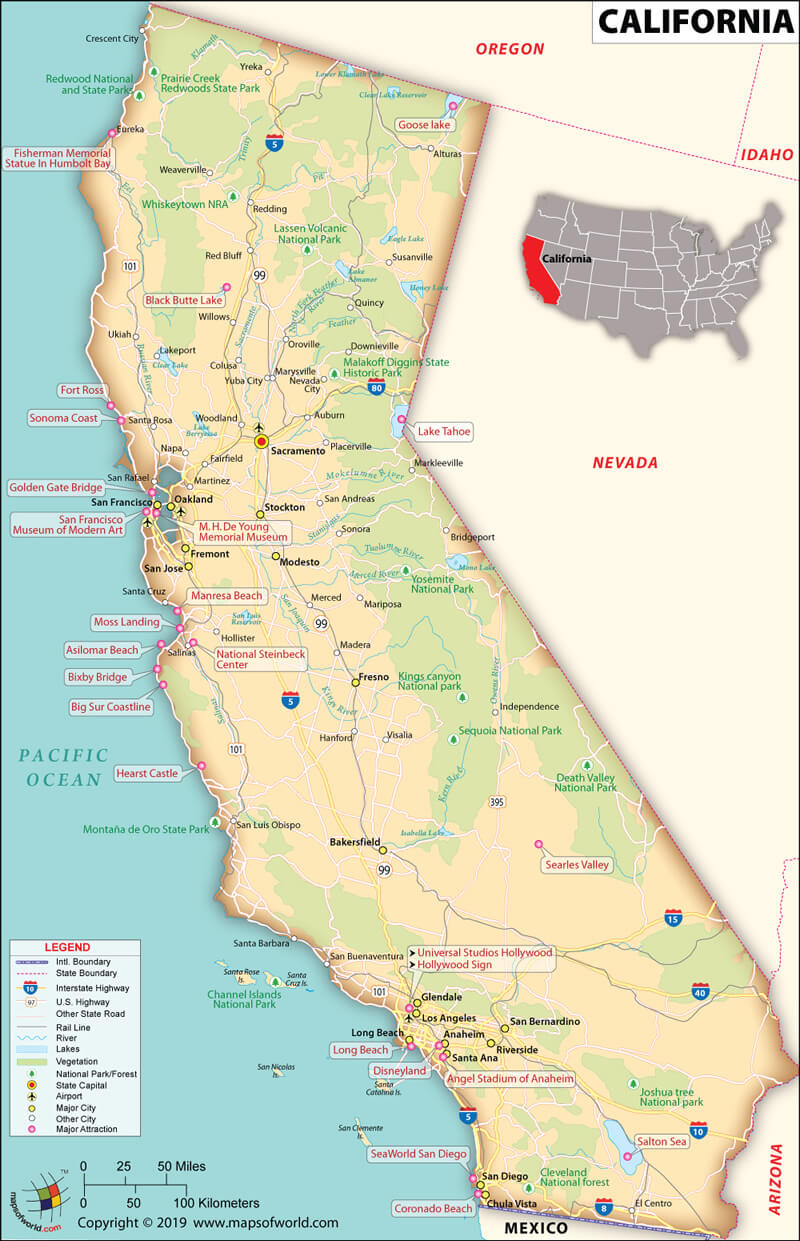 Map Of Sacramento Ca Sacramento California Map