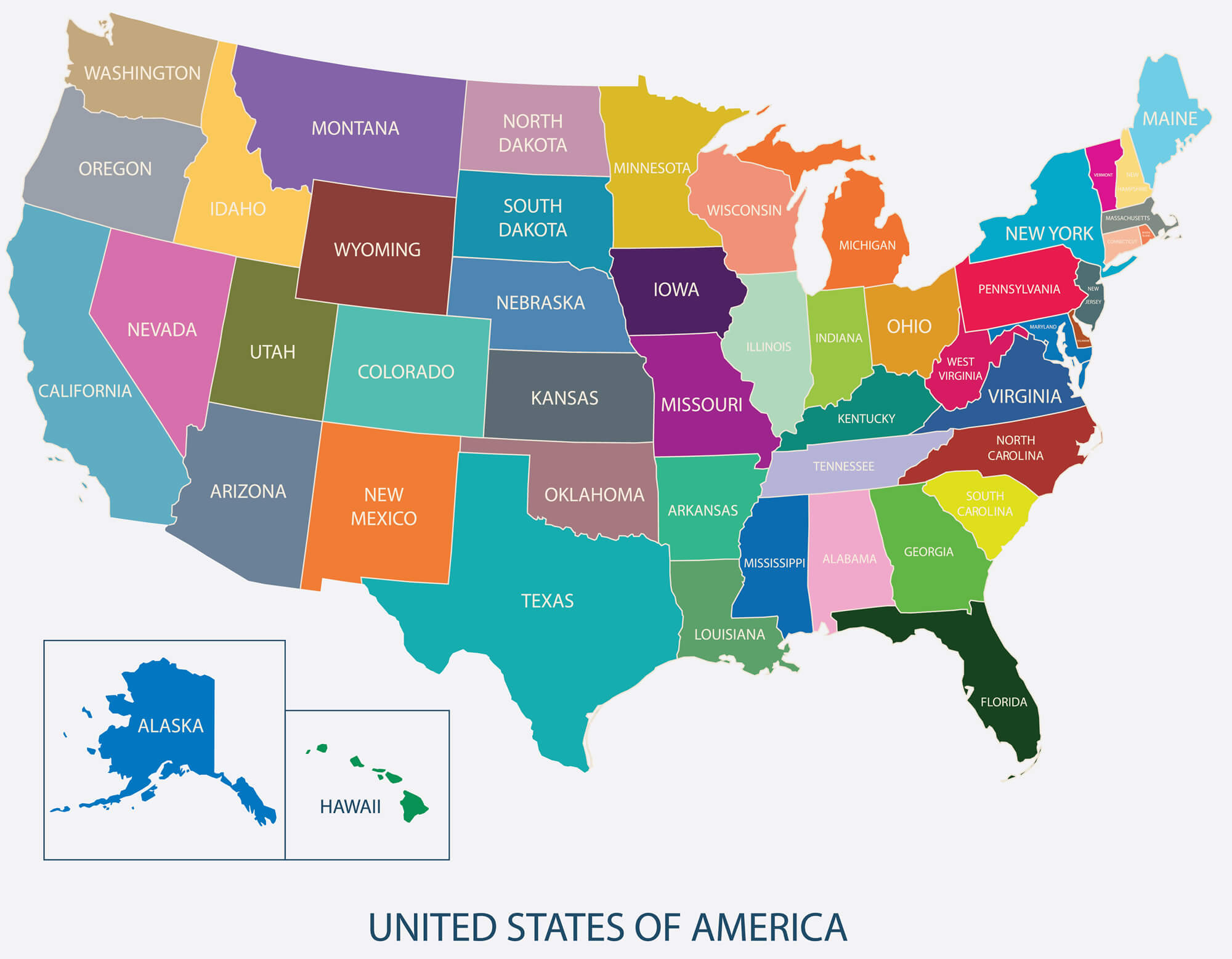 Colorado On The Us Map Map of Colorado
