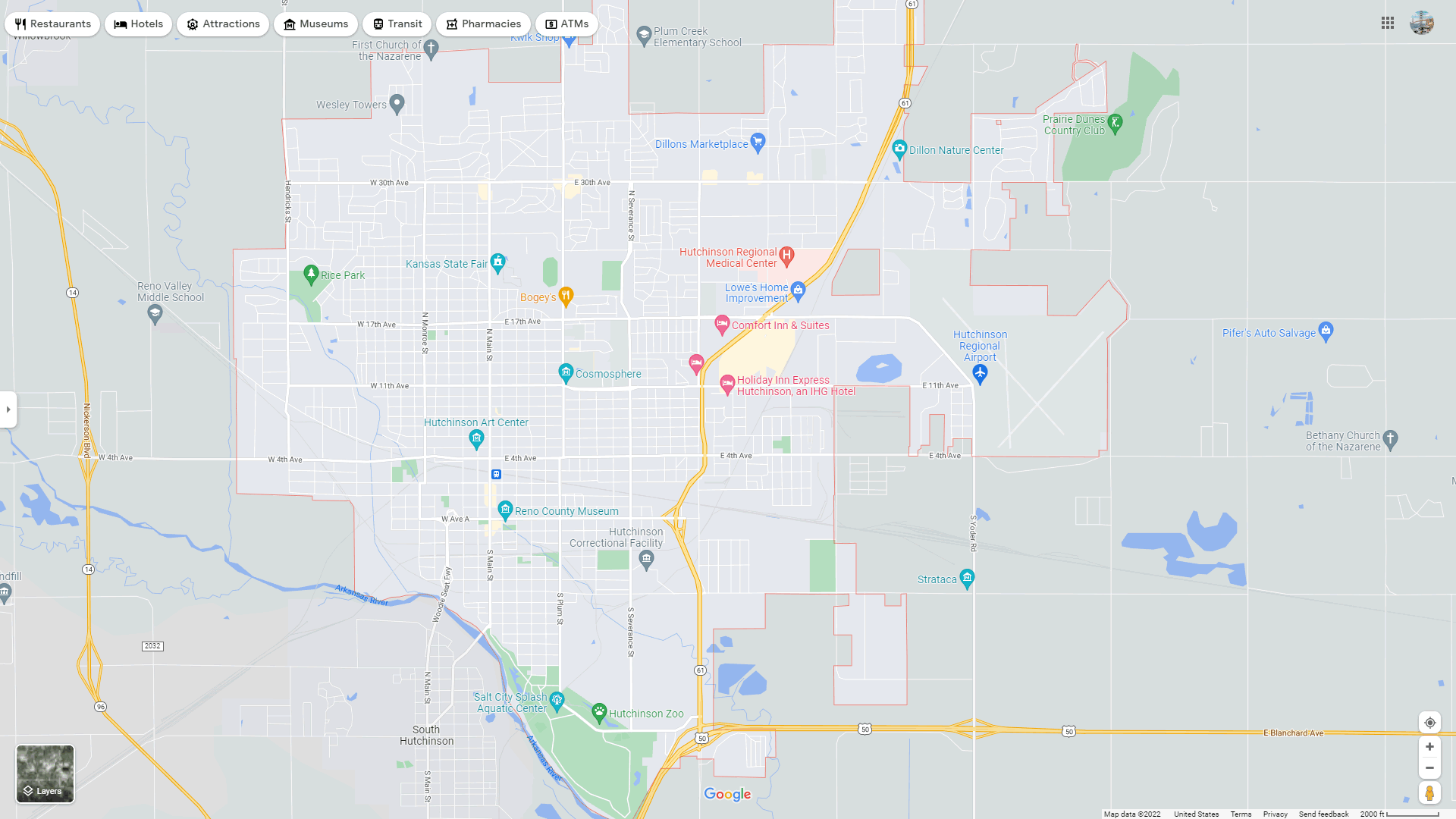 Henderson Kentucky Map