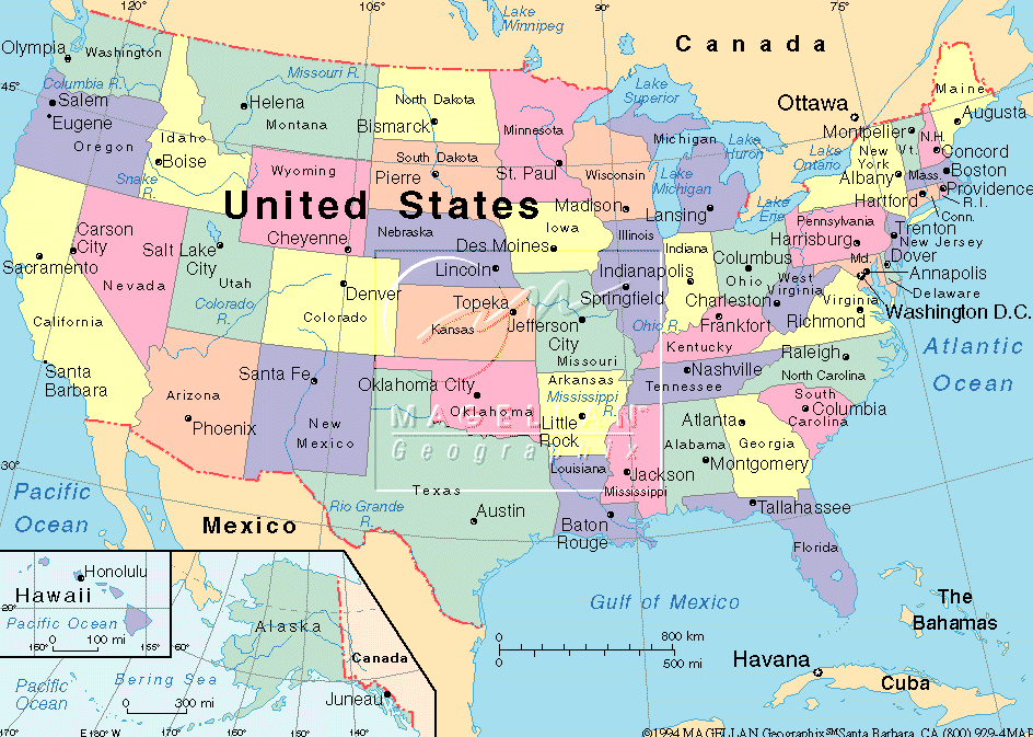 united states map with cities and towns Usa Map united states map with cities and towns