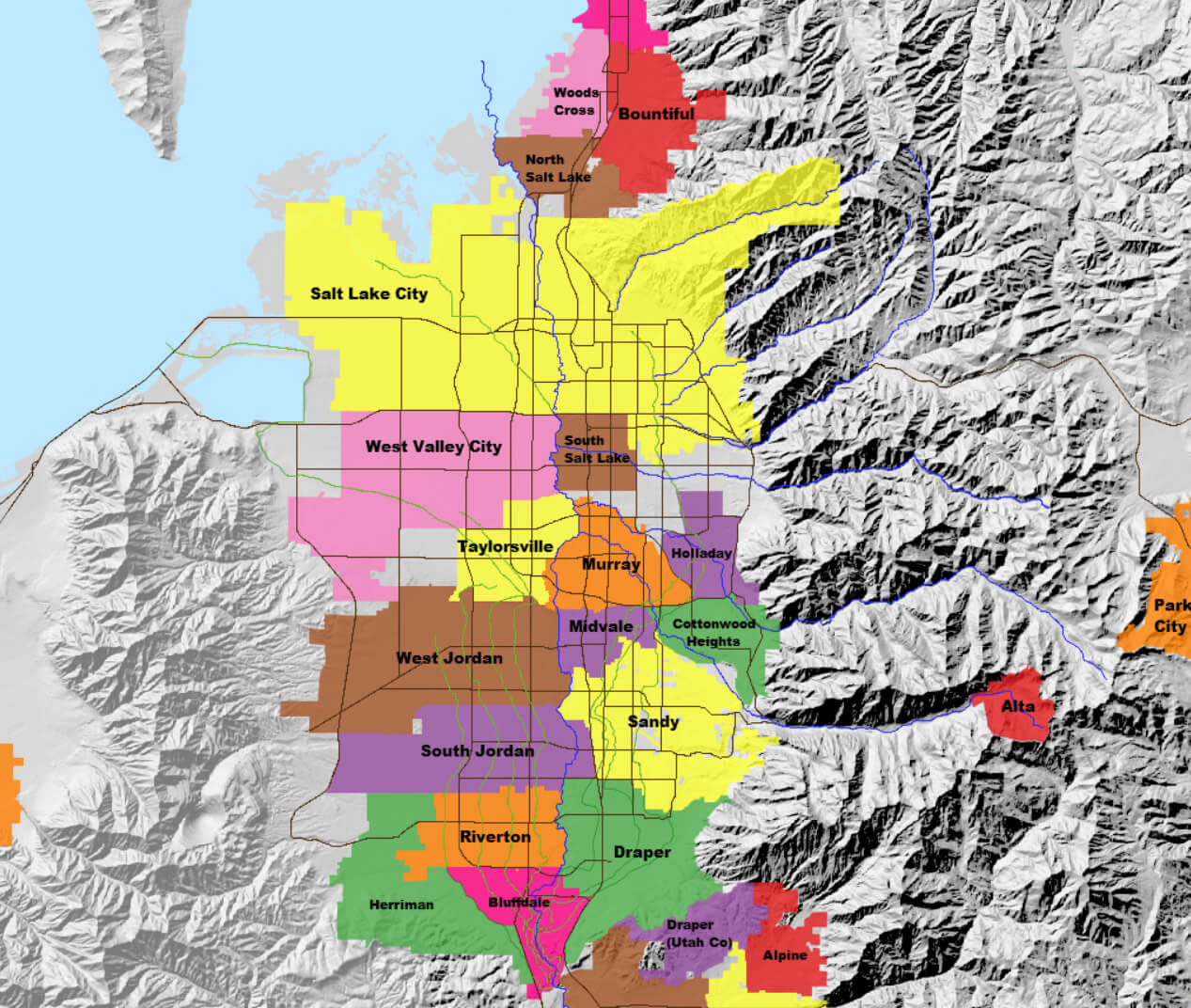 West Valley City Map West Valley City, Utah Map