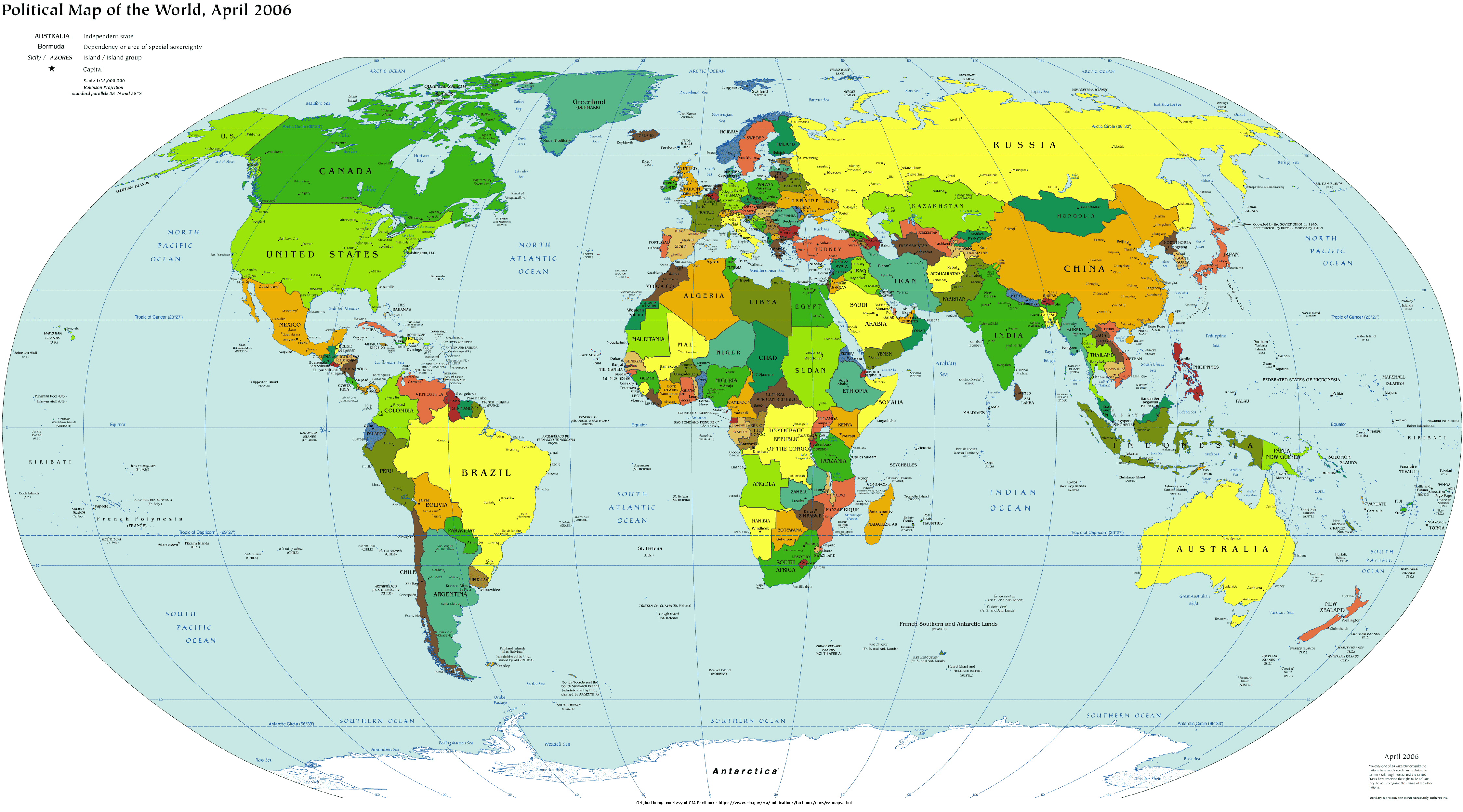 World Political Map In English Political Map Of The World
